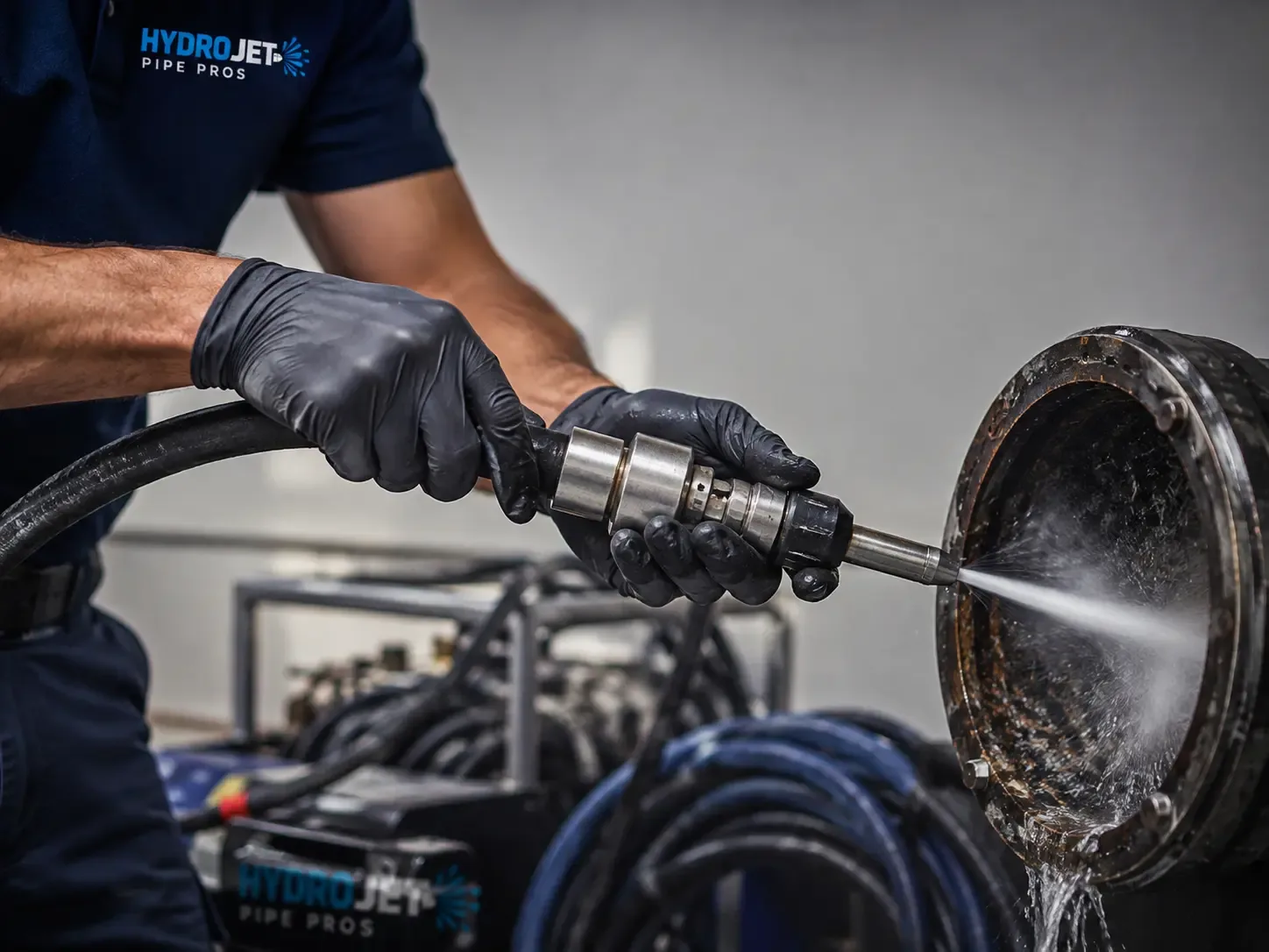Hydro Jet Pipe Descaling in Fedora, SD